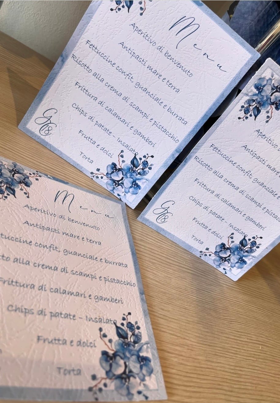 Menù personalizzabile